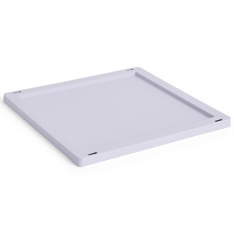 Colour Crate Plastic Medium Square / Cube Låg, Lavender