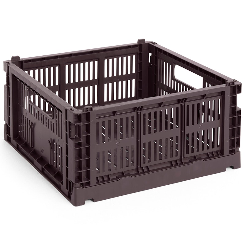 Colour Crate Medium Square Opbevaring, Bordeaux