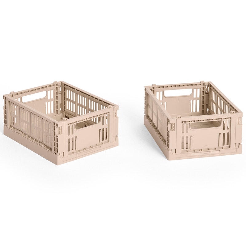 Colour Crate Mini Opbevaring 2-pak, Powder