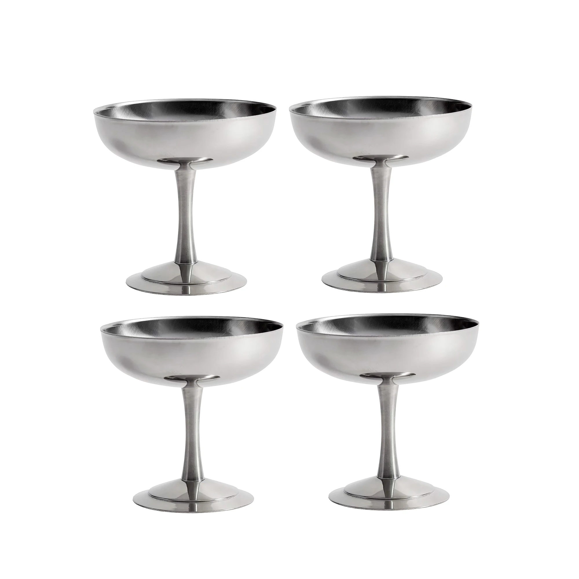 Hay Italian Dessertsk&aring;l 9 Cm 4-pak - Serveringssk&aring;le Rustfrit st&aring;l - AB296-A962X4