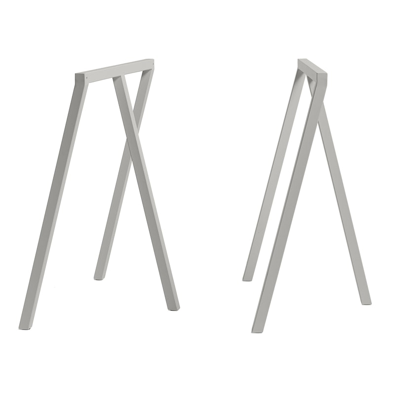 Loop Stand Bordbuk 2-pak, Grå
