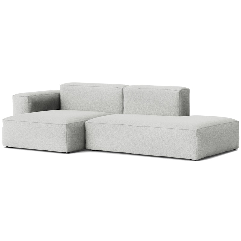 Mags Soft Low 2,5-personers Sofa Comb. 3 Venstre Divan, Hallingdal 116 / Lysegrå Syning