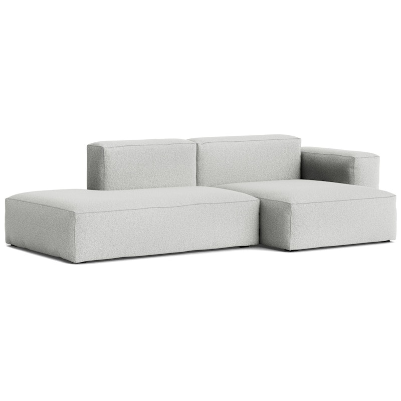 Mags Soft Low 2,5-personers Sofa Comb. 3 Højre Divan, Hallingdal 116 / Lysegrå Syning