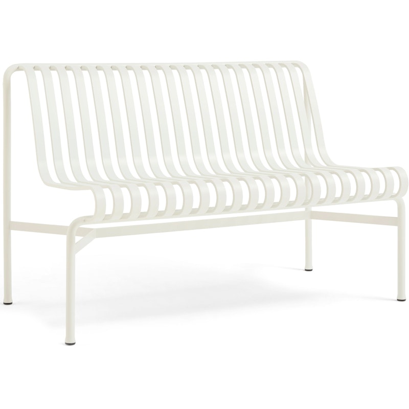 Palissade Dining Bænk Uden Armlæn, Cream White