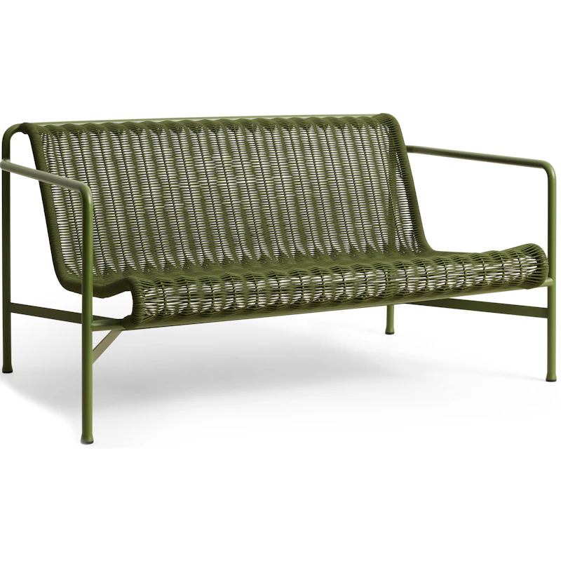Palissade Cord Loungesofa, Olivengrøn