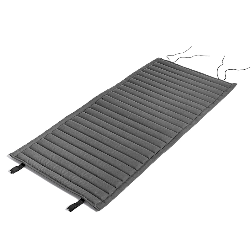 Palissade Pude Quiltet Lænestol Lav, Antracitgrå