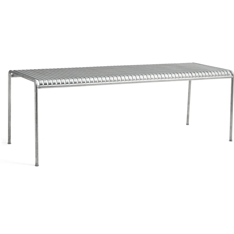 Palissade Table 90x220 cm 4 Legs, Hot galvanised steel