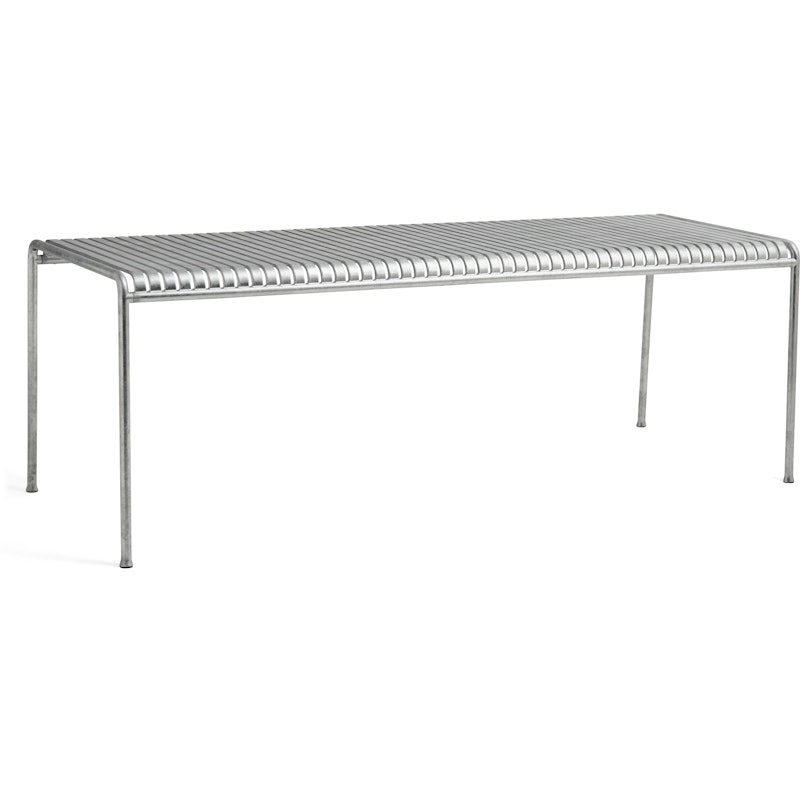 Palissade Table 90x220 cm 4 Legs, Hot galvanised steel
