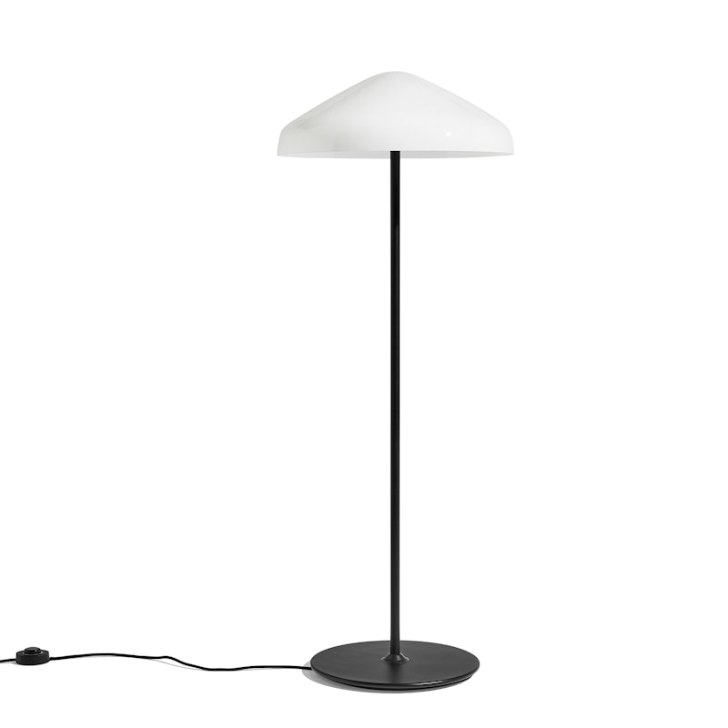 Pao Gulvlampe, Hvid Opalglas