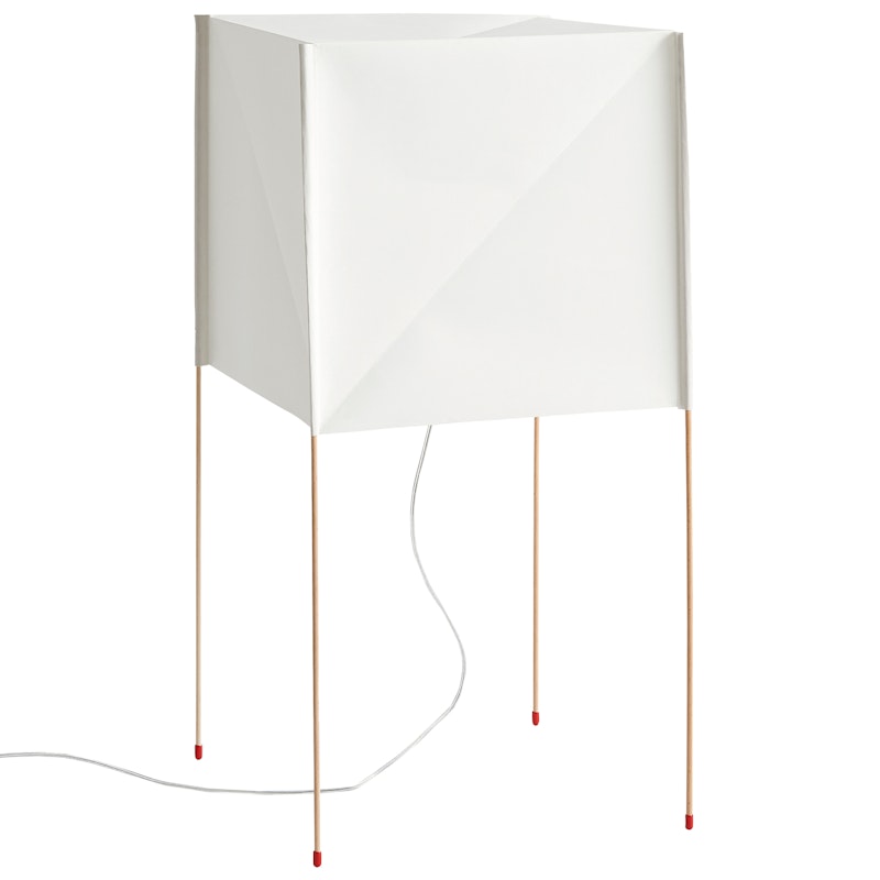 Paper Cube Table Lamp Gulvlampe Hvid