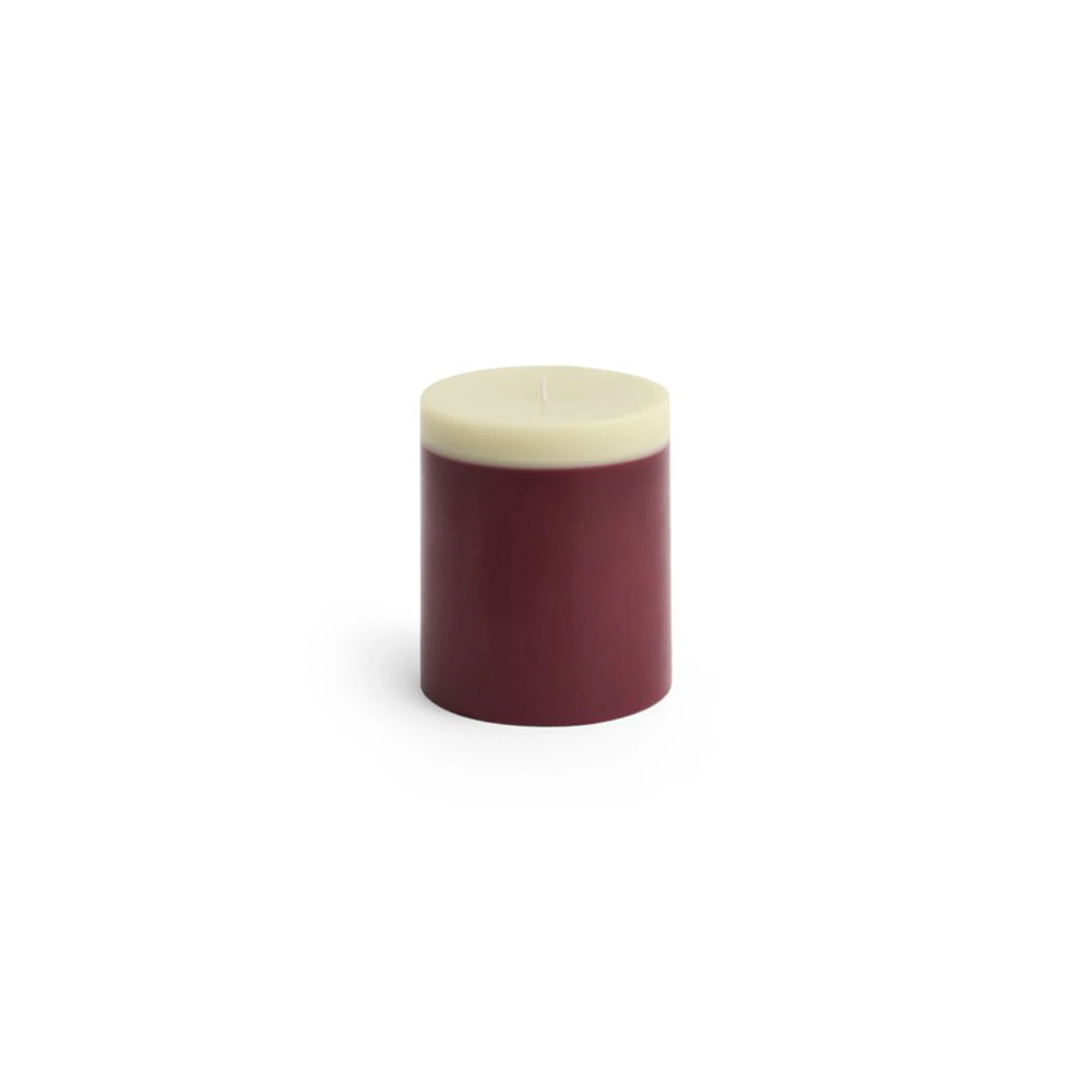 Hay Silo Stearinlys Medium / Lime White - Lys Paraffin Bordeaux - AG066-A602-AV65