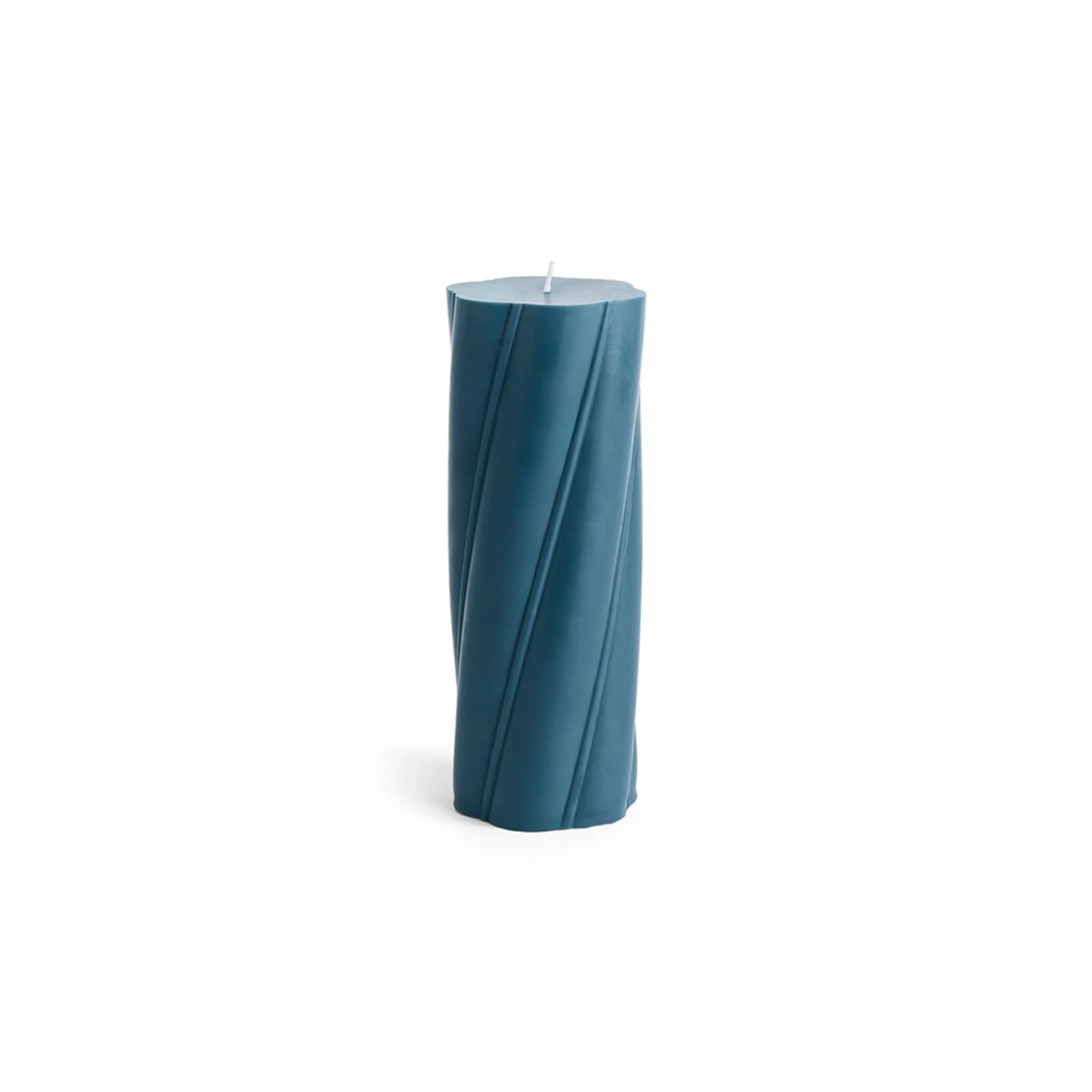 Hay Soft Serve Stearinlys Large - Lys Paraffin Dark teal - AG067-A603-AS34