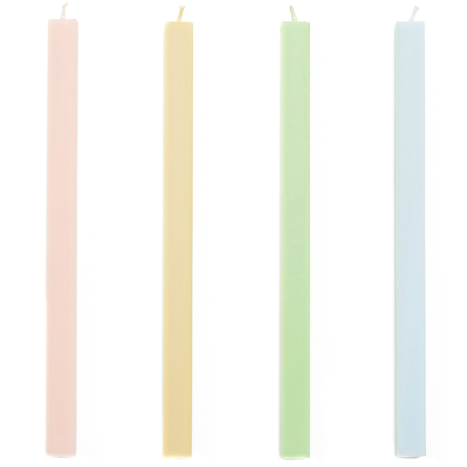 Hay Square lys 4-pak - Lys Stearin Fresh - AE729-D811