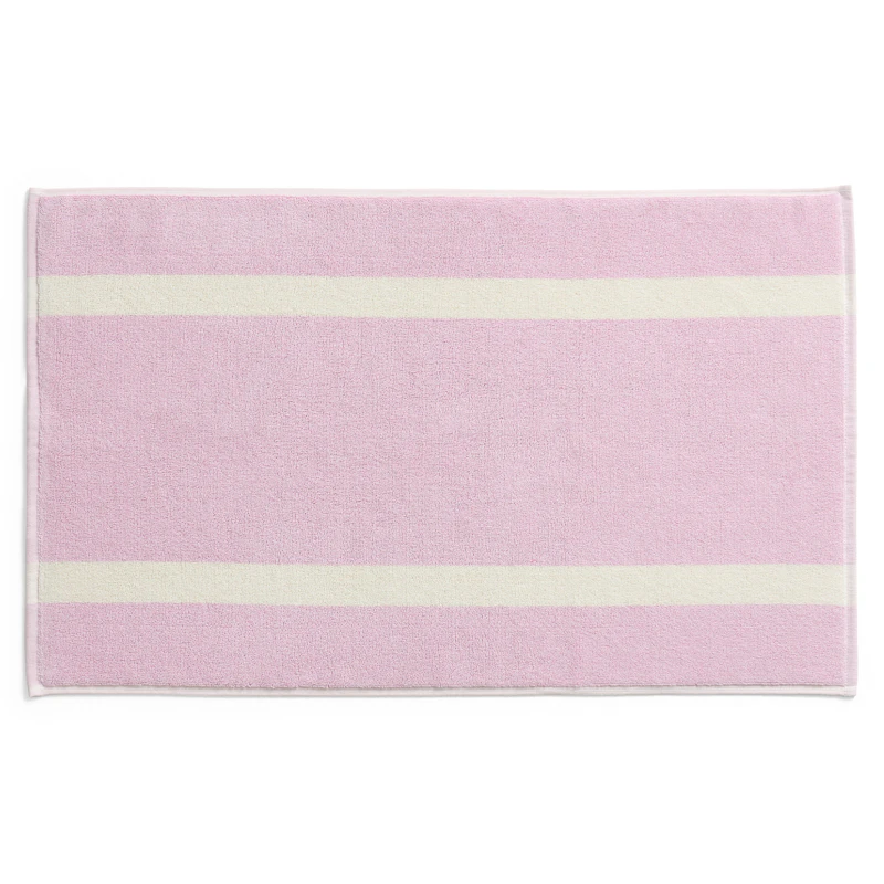 Stripe Bademåtte, Cool Pink