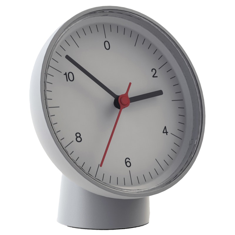 Table Clock​ Bordur, Hvidt