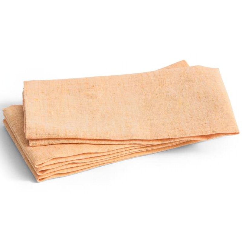 Tavolo Serviet / Dækkeserviet 4-pak, Soft Orange