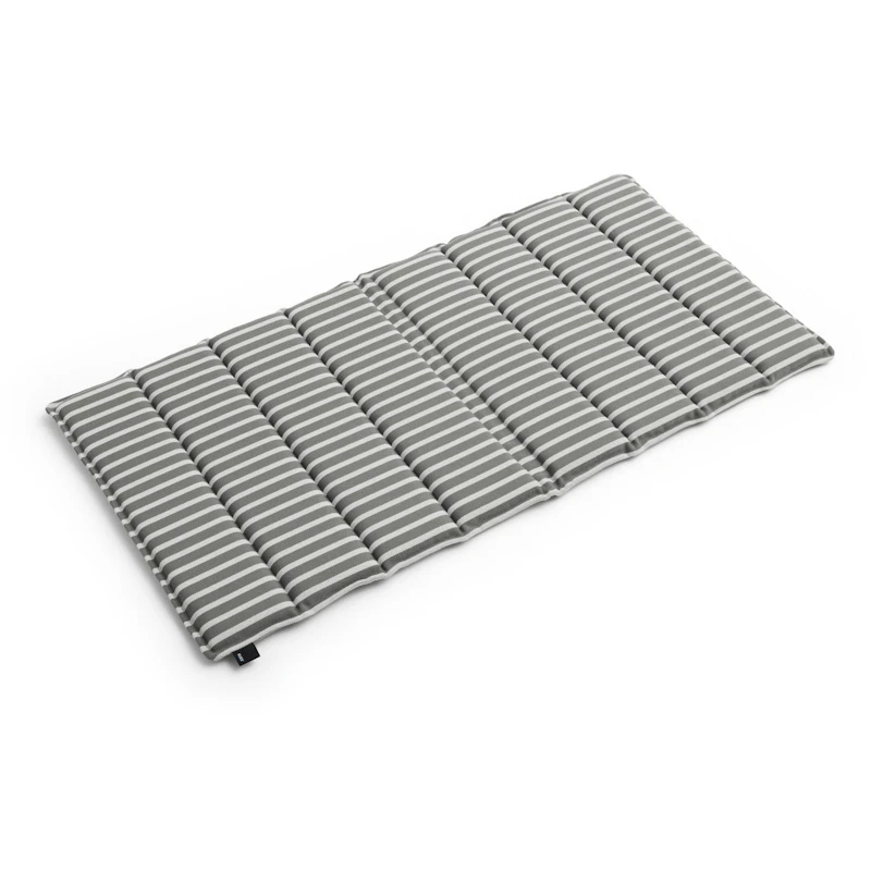 Terrazza Folding Seat Cushion 82x40 cm, Grey bold stripe