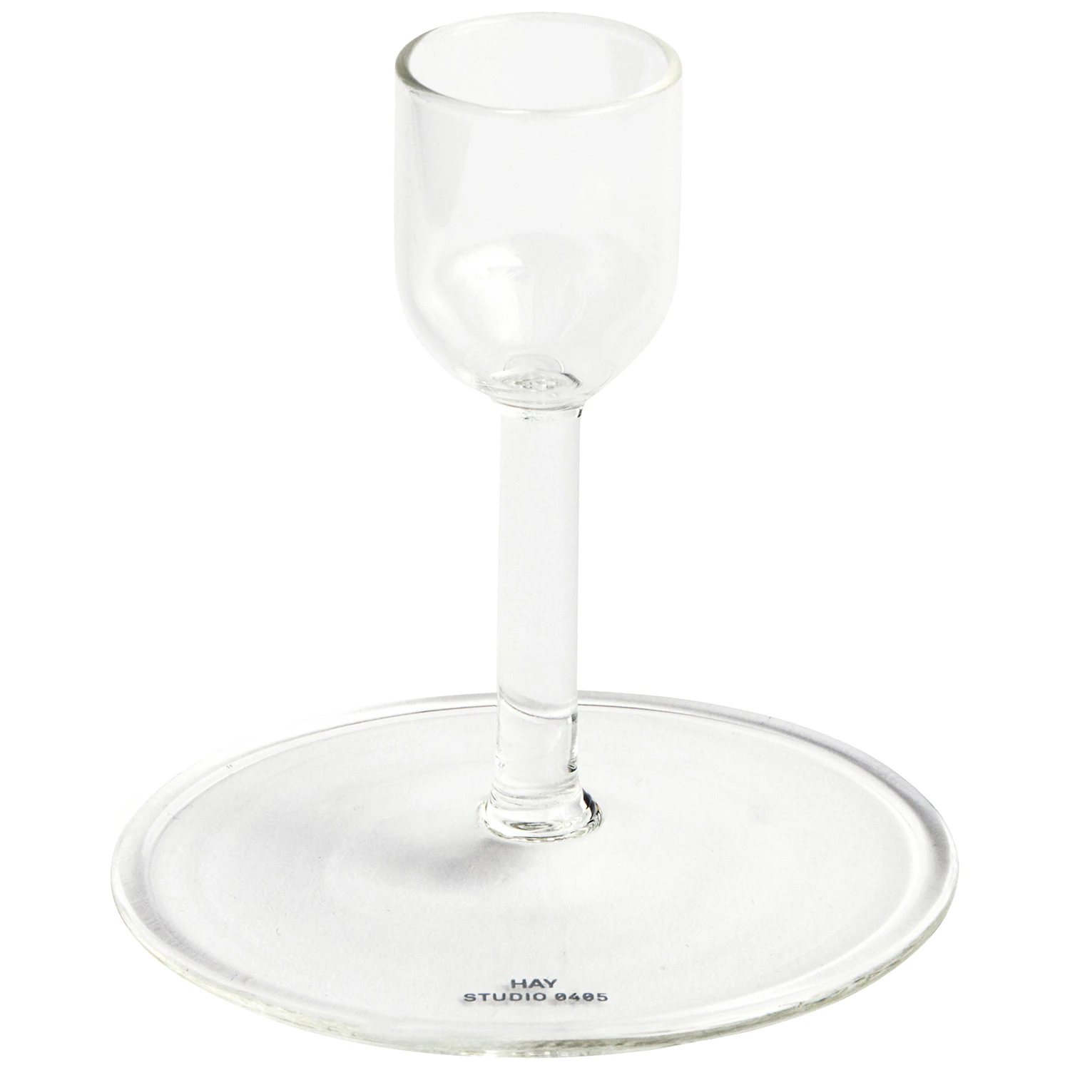 Hay Tiny Candleholder Straight Clear - Lysestager Borosilikatglas Klar - AE357-D438-AF04