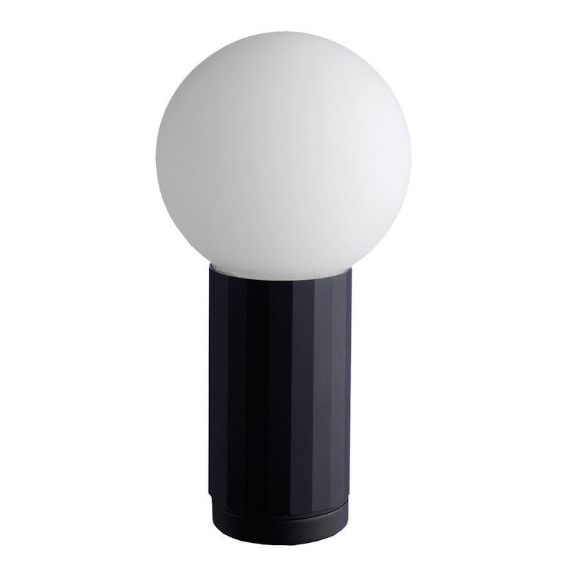 Turn On Bordlampe, Sort
