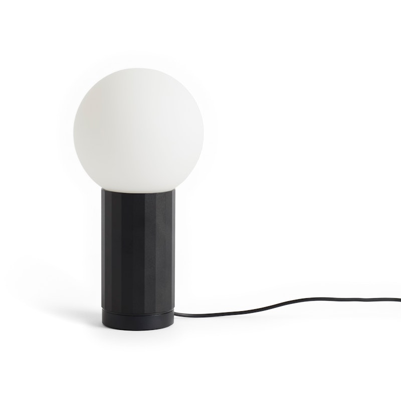 Turn On Bordlampe, Sort