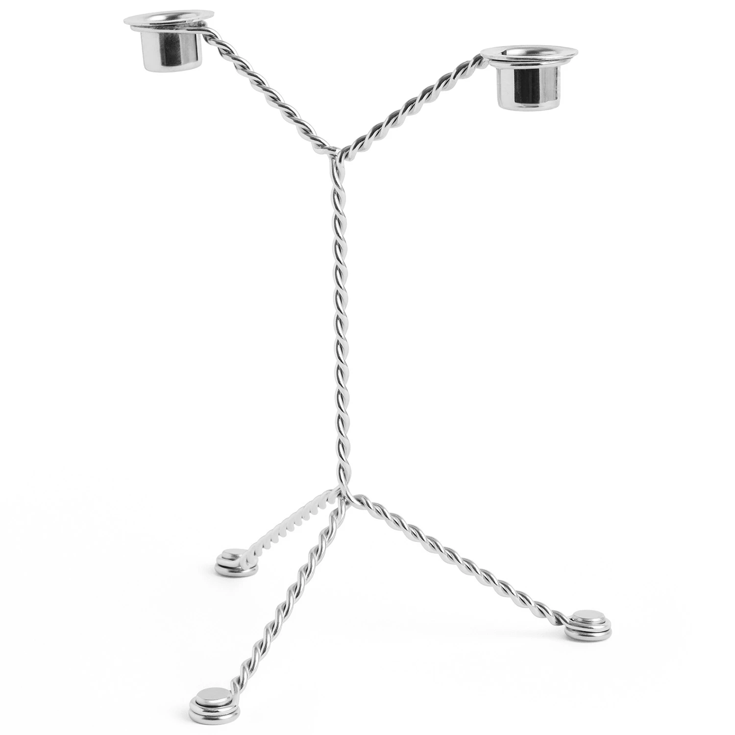 Hay Wire Lysestage - Fyrfadsstager St&aring;l Mirror - AE365-A835