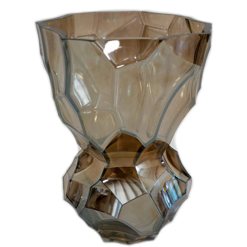 Hein Studio Reflection Vase 30 Cm - Vaser Mundbl&aelig;st Glas Metallic - 1520