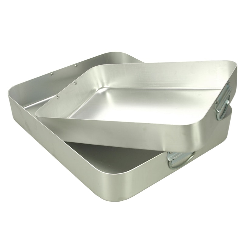 Bageform Anodiseret Aluminium 38x32.5 cm