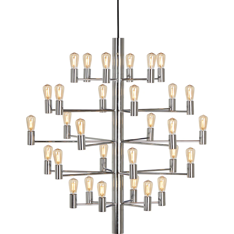 Manola 30 Lysekrone Dæmpbar LED, Krom