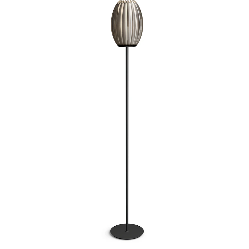 Tentacle Gulvlampe, Sort / Røg