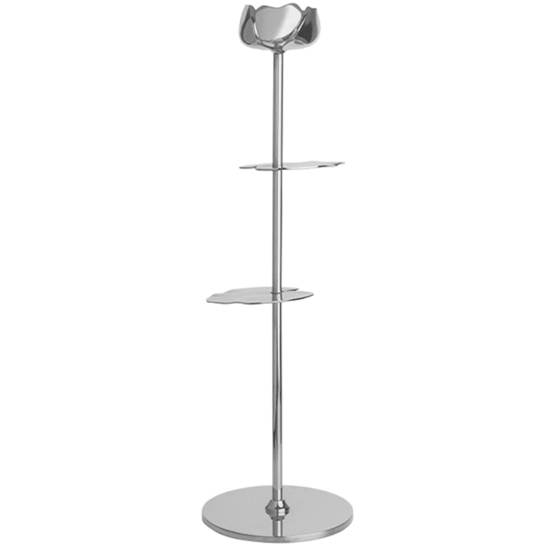 Ninfea Alta Lysestage Guld 30 cm