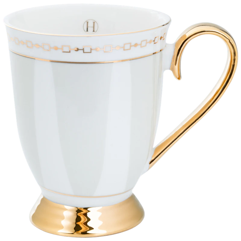 Strisce Krus Med Fod, Greige