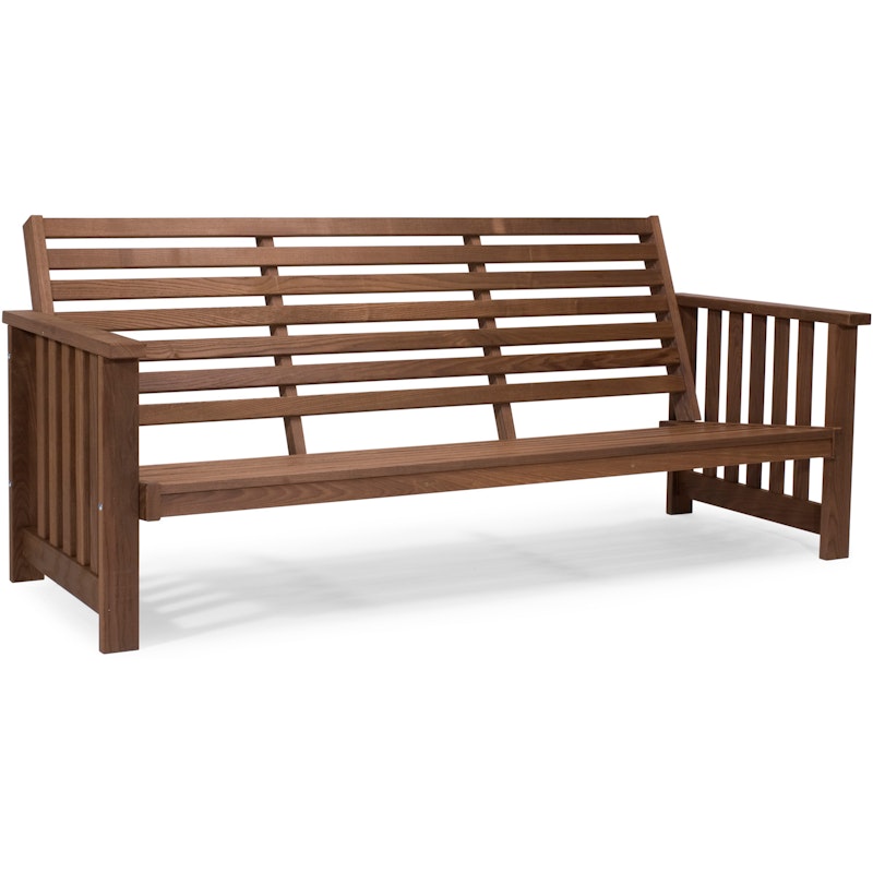 Gotland Sofa 3-Pers 182 cm, Varmebehandlet Ask