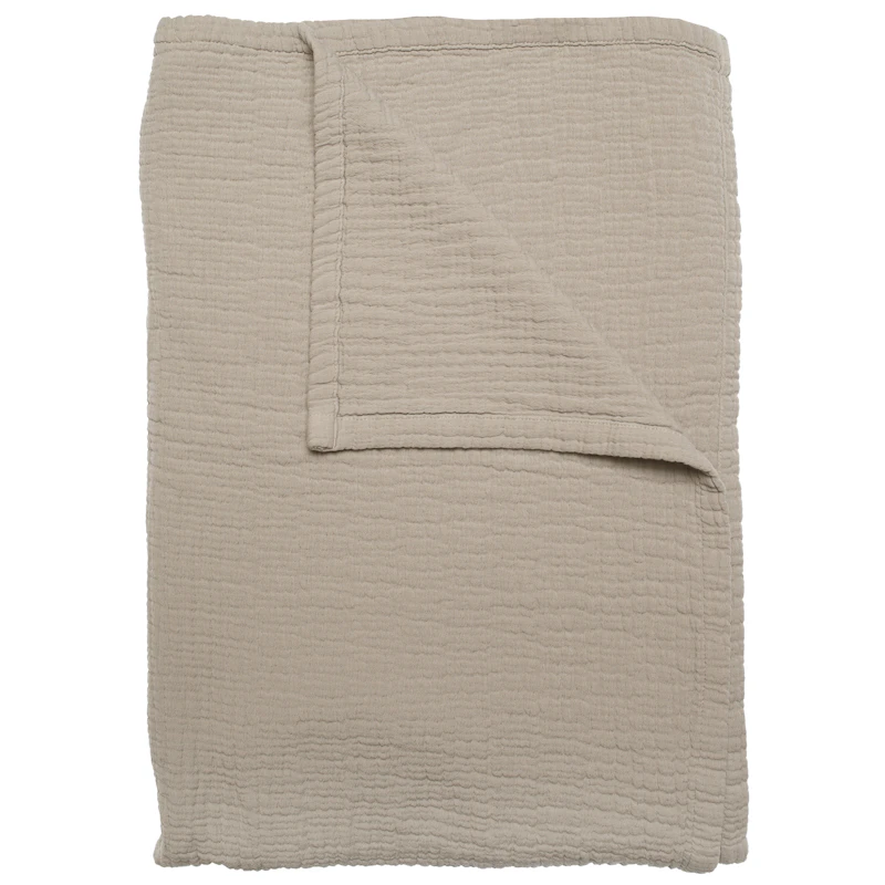 Denise Sengetæppe 170x250 cm, Greige