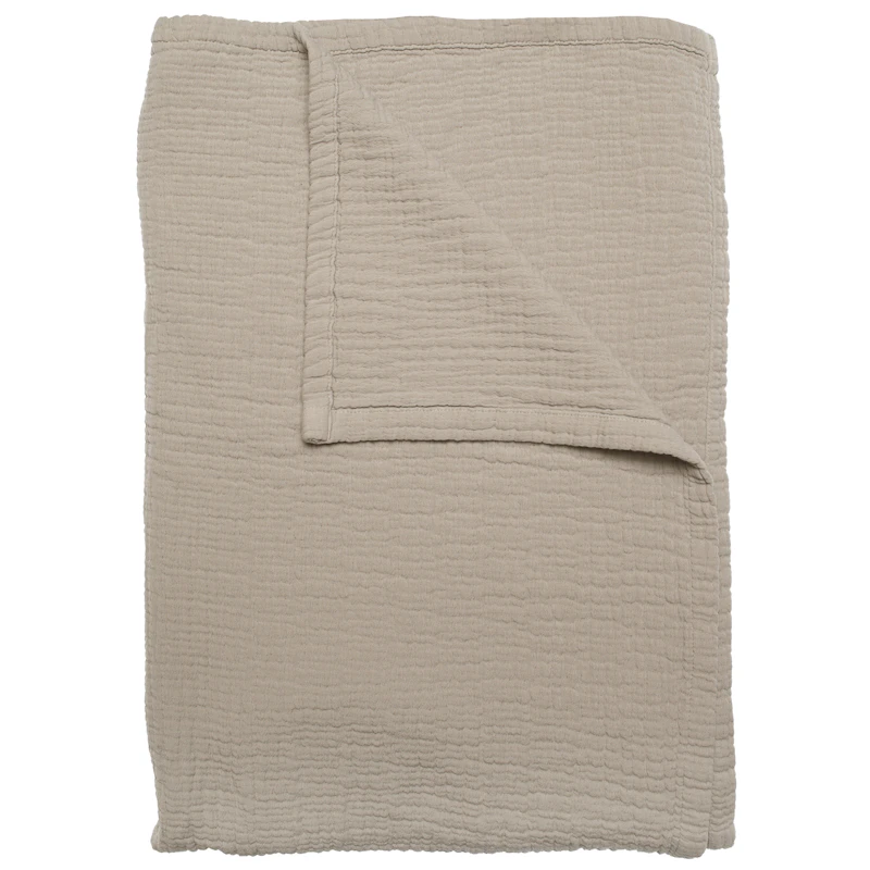 Denise Sengetæppe 270x250 cm, Greige