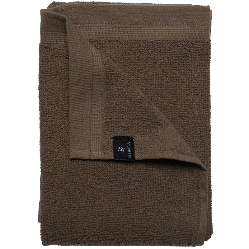 Lina Gæstehåndklæde 30x50 cm, Chocolate