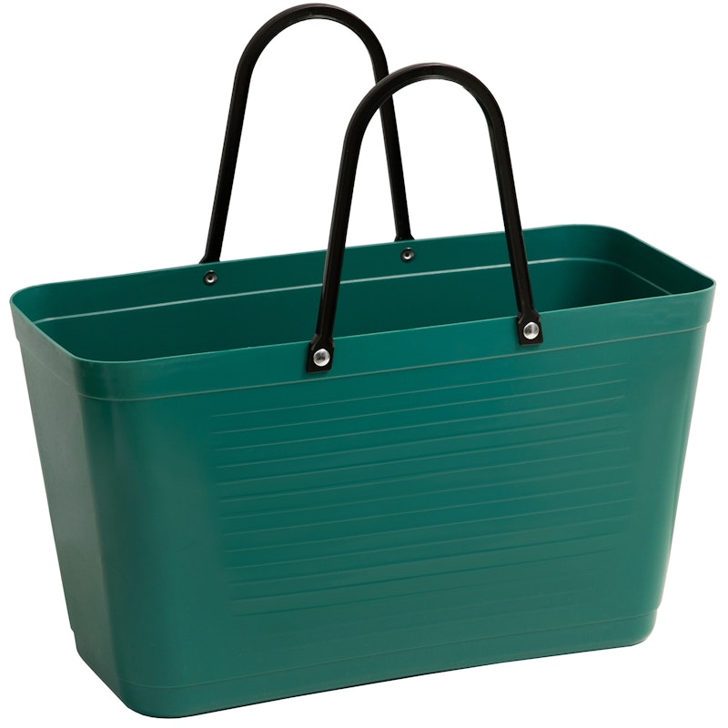 Hinza Taske Green Plastic, L / Mørkegrøn