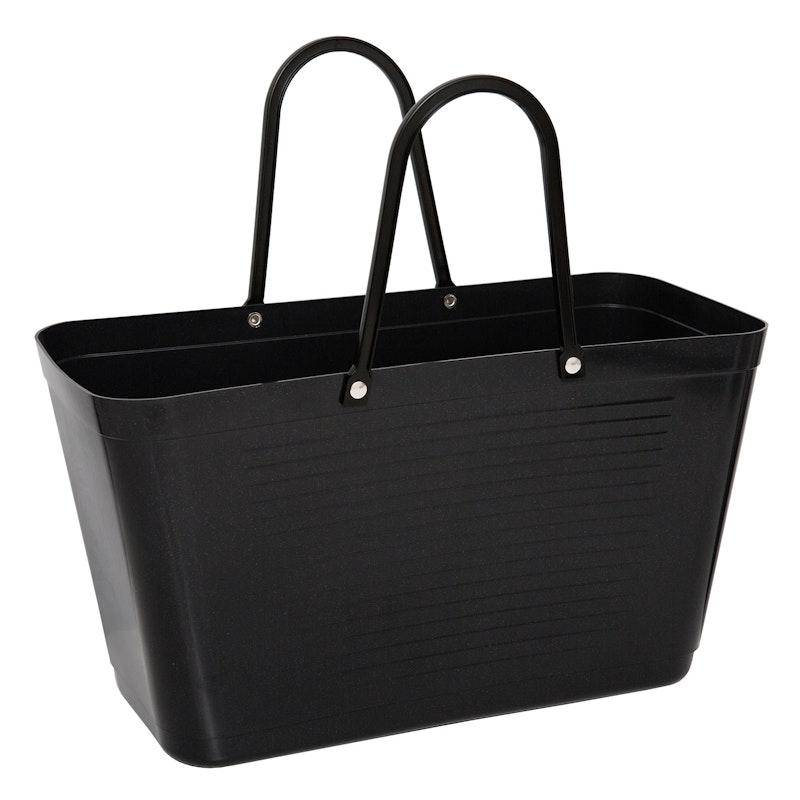 Hinza Taske Green Plastic, L / Sort Stjernehimmel