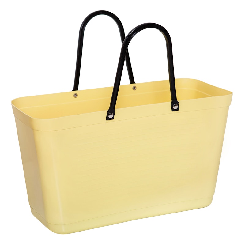 Hinza Taske Green Plastic, L / Citrongul