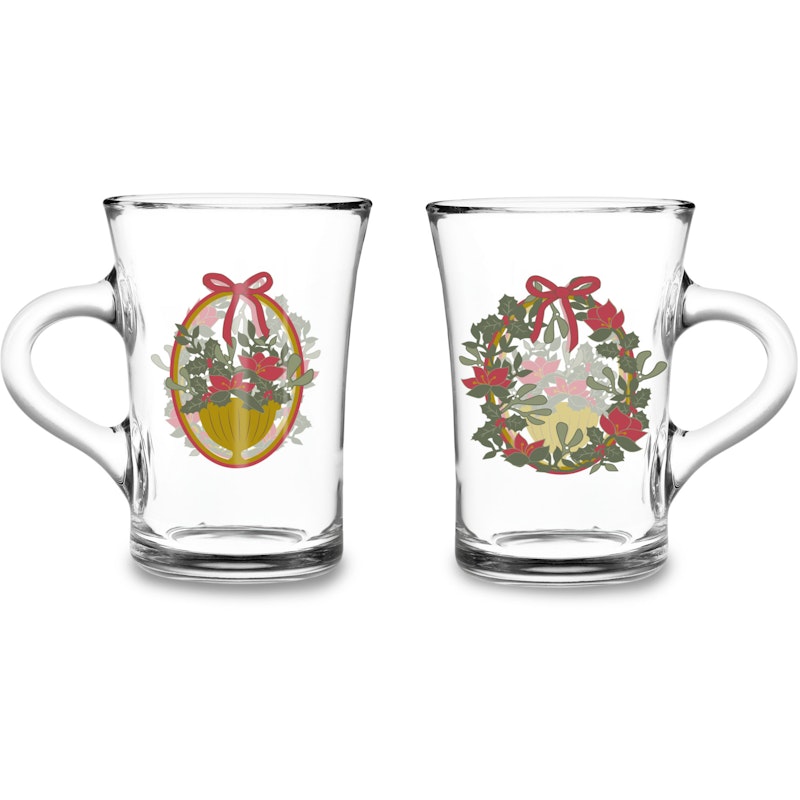 Holmegaard Christmas Glaskrus 2025, 2-pak