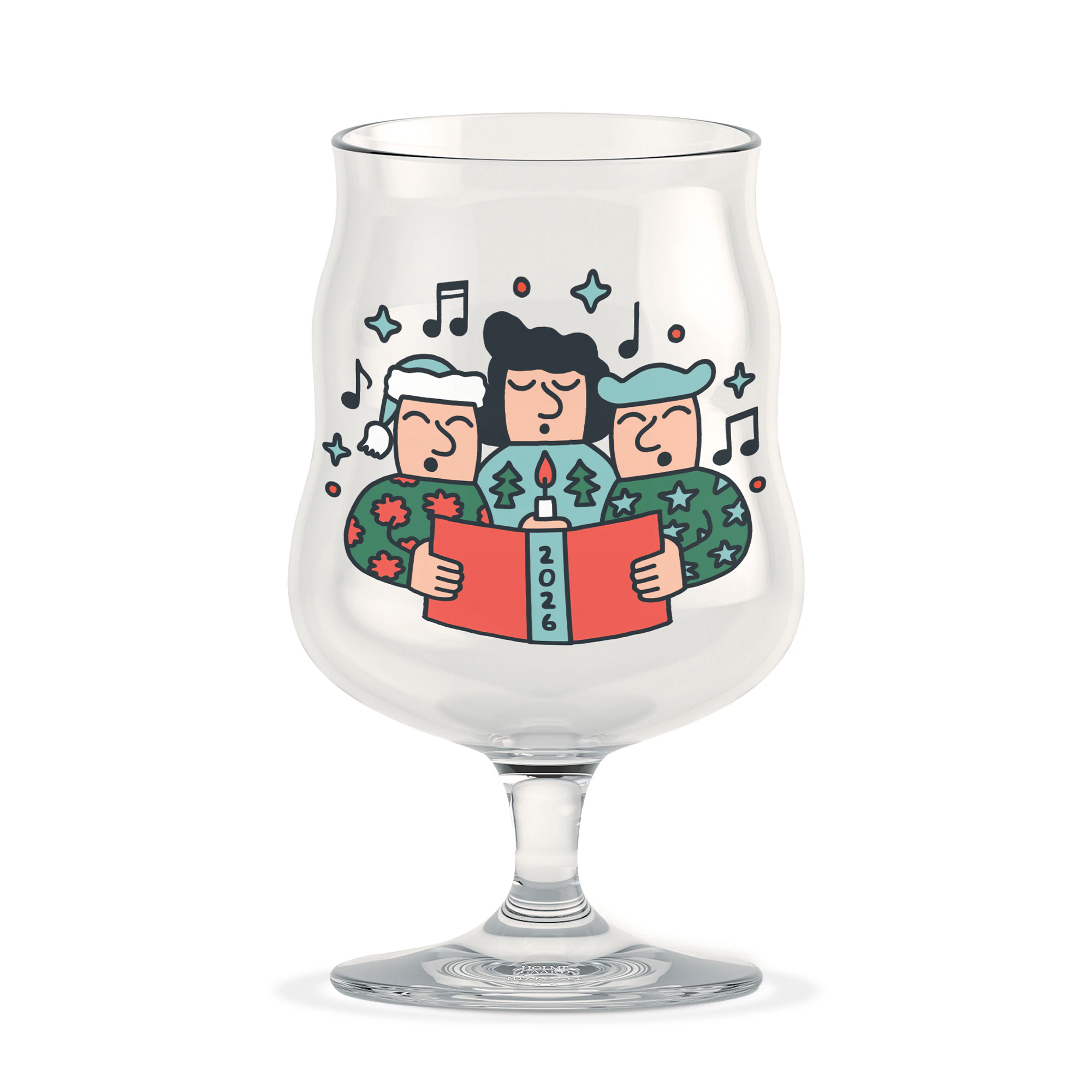 Holmegaard Mikkeller &Oslash;lglas 40 Cl - &Oslash;lglas Maskinst&oslash;bt Glas Klar - 4300548
