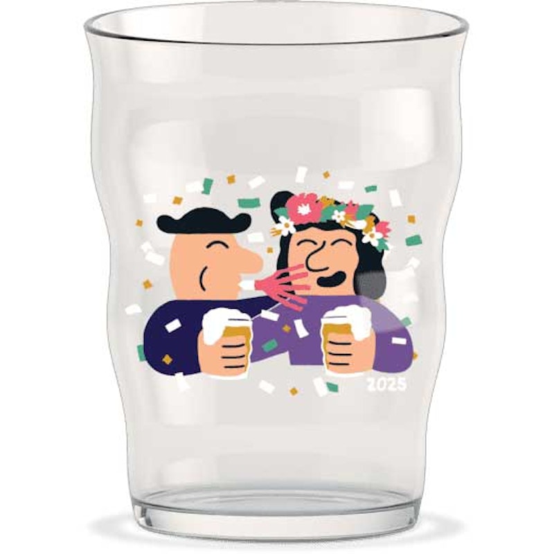 Mikkeller x Holmegaard Beer Glass Pint 40 cl With Decor