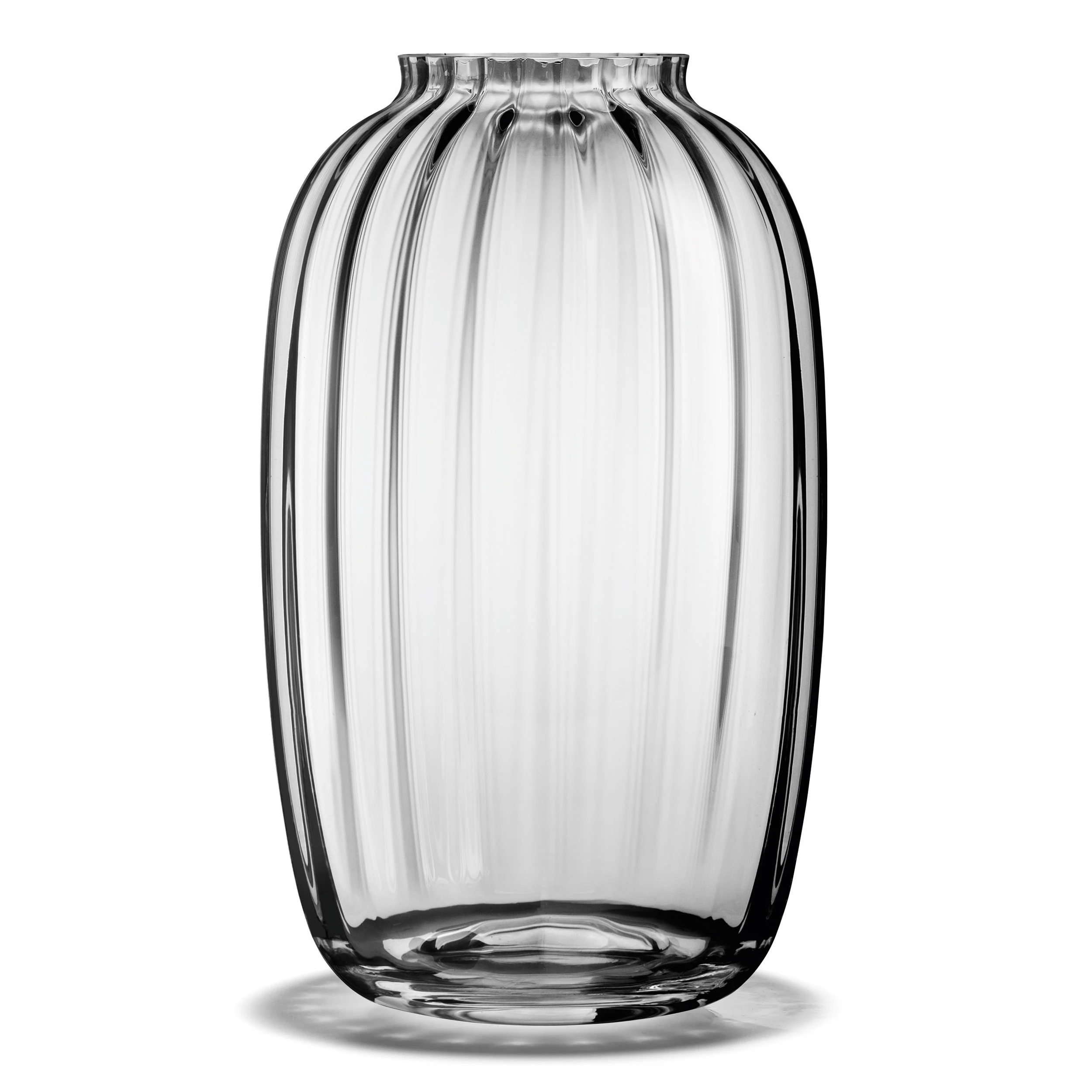 Holmegaard Primula Vase 25,5 Cm Clear - Vaser Mundbl&aelig;st Glas Klar - 4340390