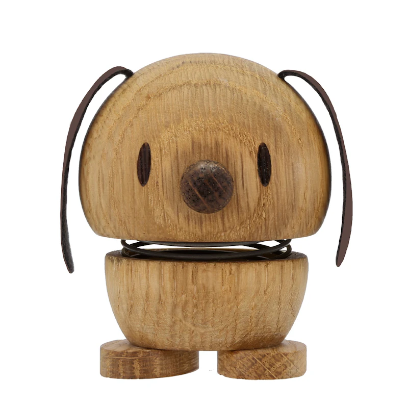 Hoptimist Dog Figur S, Eg