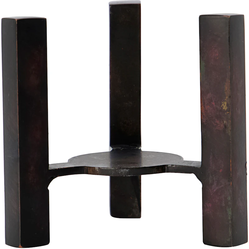 Bejo Lysestage Antik Brun, 8x7x8 cm