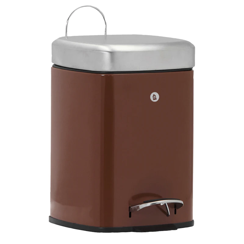Sort Affaldsspand 6 L, Terrakotta