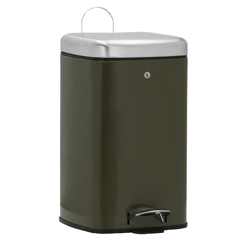 Sort Affaldsspand 20 L, Dybgrøn