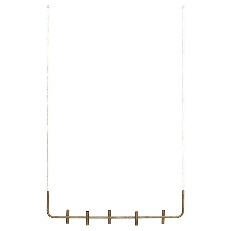 Maxi Lysestage, Antik Messing