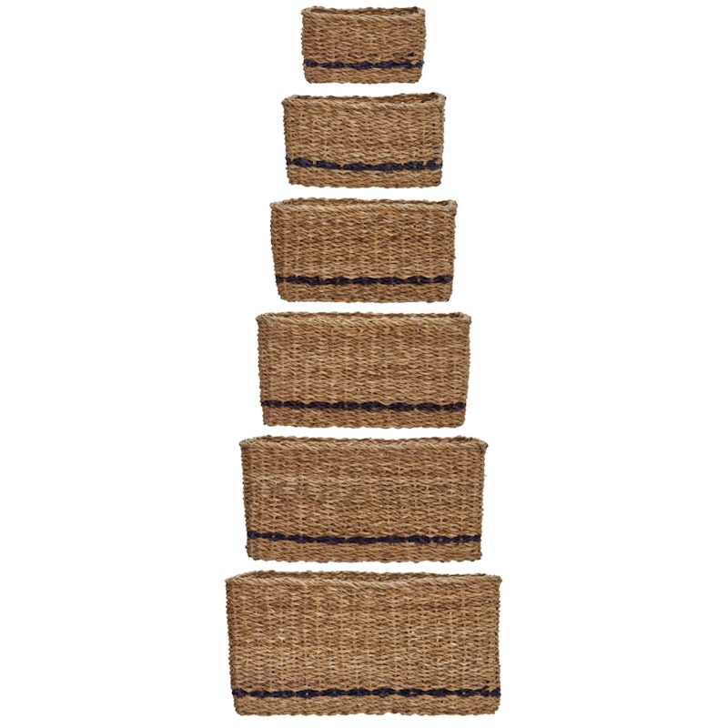 Squares Sæt Med 6 Kurve, Naturlige