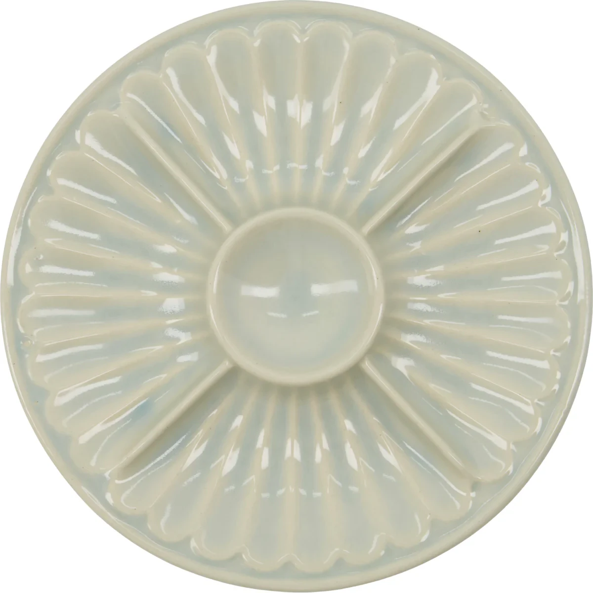 House Doctor Hddiva Serveringsbakke 25 Cm - Serveringsfad Lert&oslash;j Lysebl&aring; - 267600003