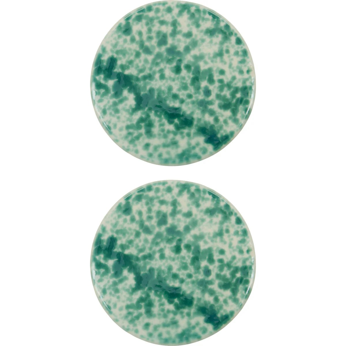 House Doctor Hddiva Serveringsfad 2-pak t - Serveringsfad Stent&oslash;j Gr&oslash;n - 267600020